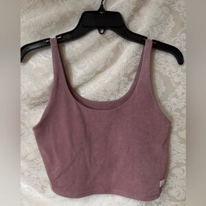 Vuori Tank Top in Washed Marsala